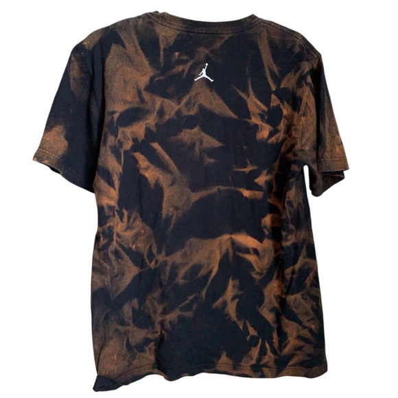 Jordan Basketball T-Shirt Acid Wash Shirt Medium There Is No I in Team WIN Tee - Picture 2 of 3